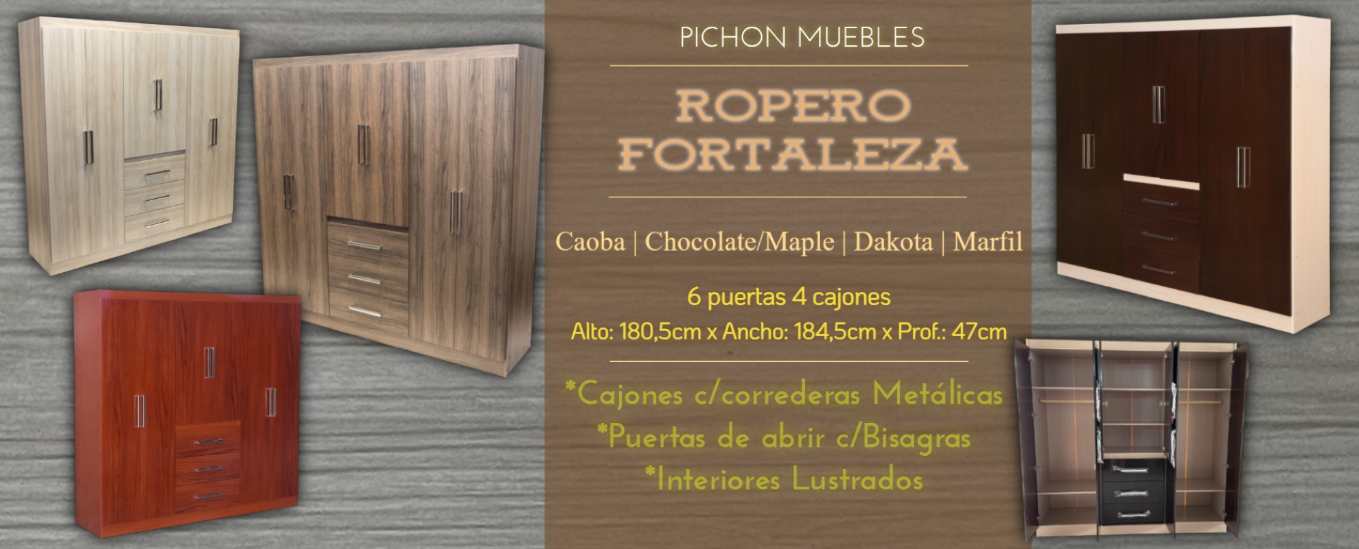 Ropero Fortaleza 6p 4c banner