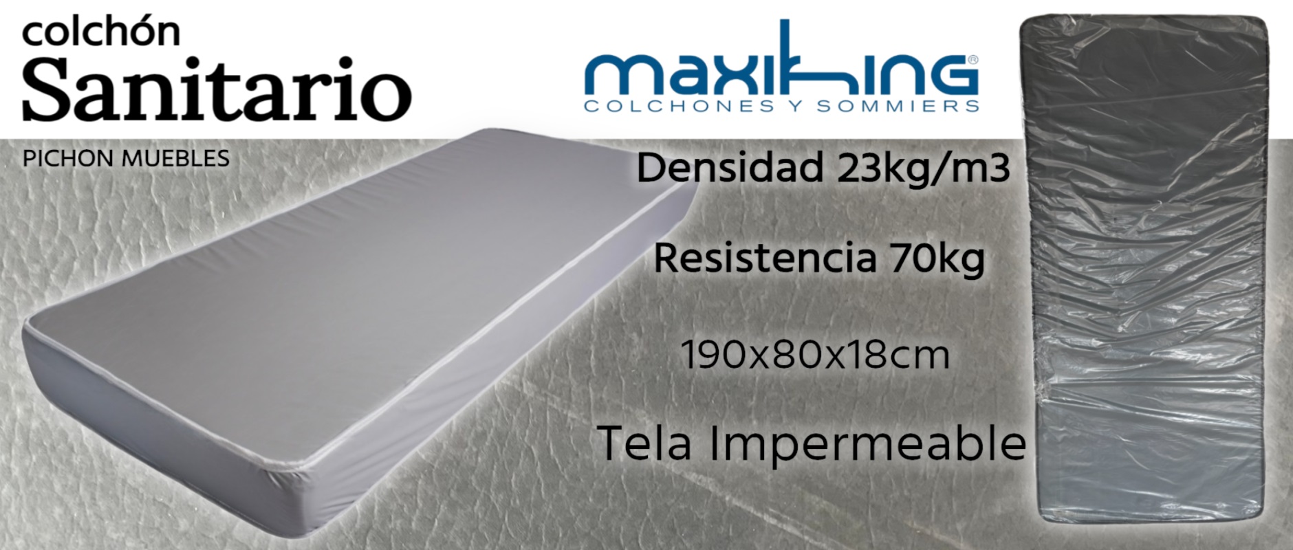 Colchón SANITARIO MAXIKING BANNER