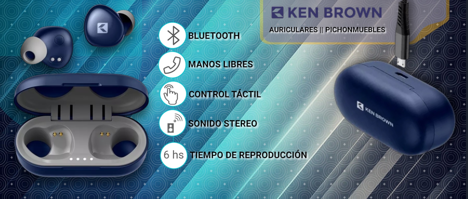 auriculares KEN BROWN BANNER