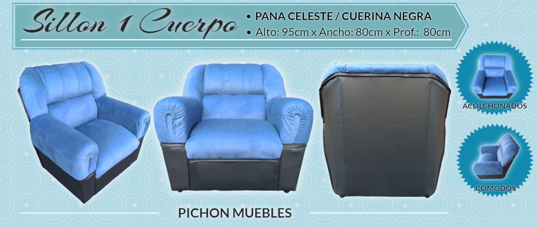 sillon 1 cuerpo celeste pana cuerina BANNER