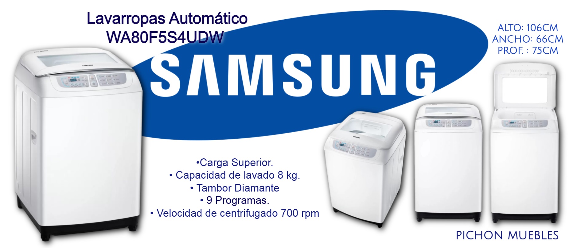 lavarropas automatico samsumng banner